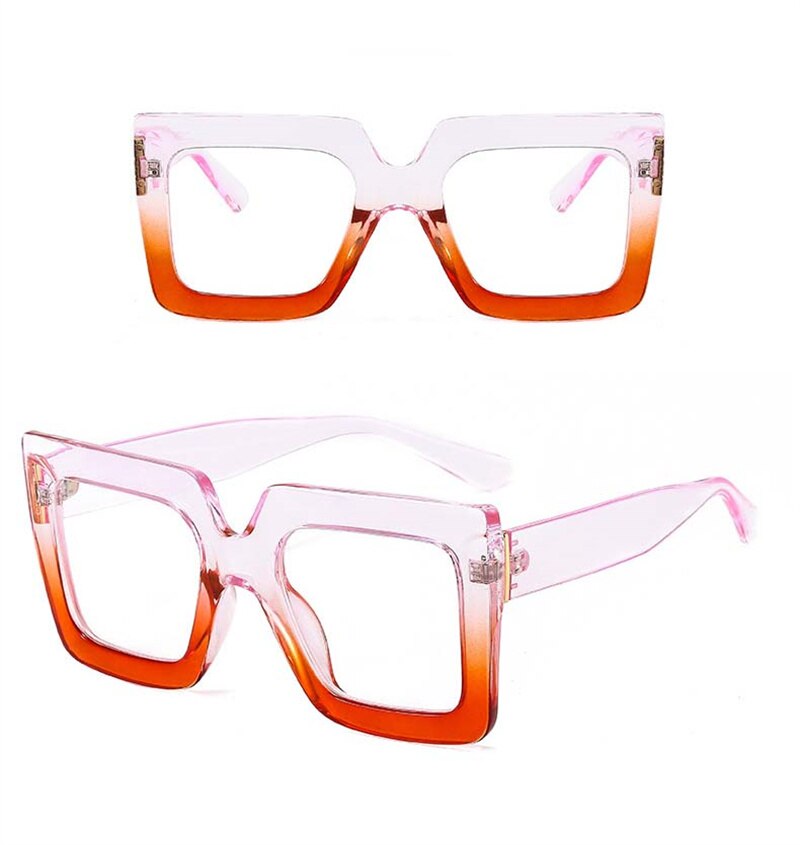 Fashion Square Crystal Diamond Sunglasses for Women 2023 New Luxury Brand Designer Big Frame Unique Gradient Black Sun Glasses