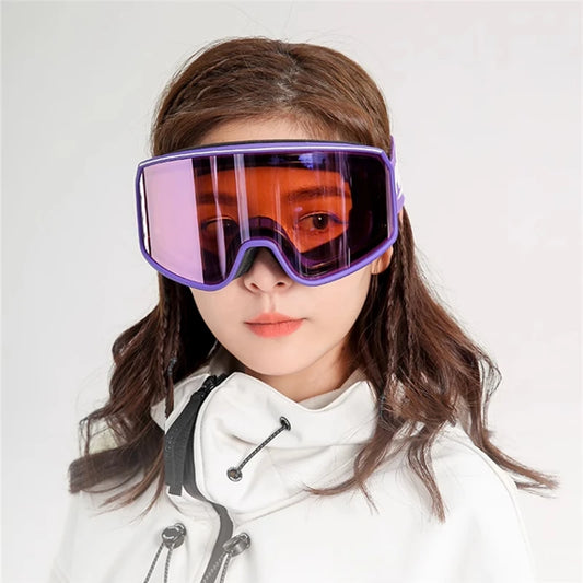 HJC NEW Double Layers Anti-Fog Ski Goggles Snow Snowboard Glasses Snowmobile Eyewear Outdoor Sport Ski Googles gafas para nieve
