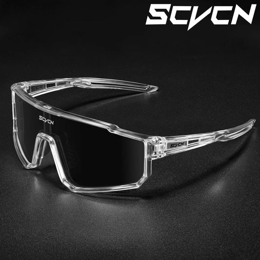 SCVCN UV400 Cycling Sunglasses | Sports Glasses for Men & Women | Hiking, Golf, Baseball