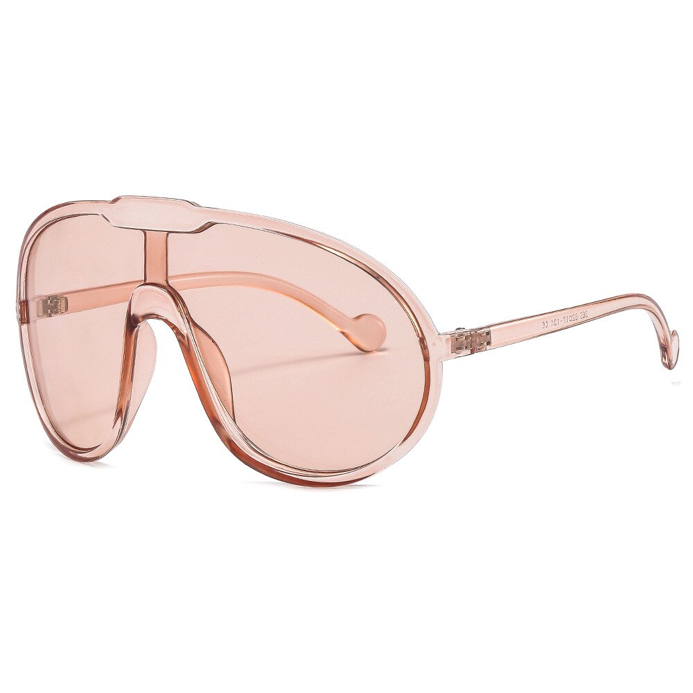 Oversized One Piece Sunglasses Goggle Women Men Brand Designer Shield Sun Glasses Vintage Punk Windproof Eyeglasses Shades UV400