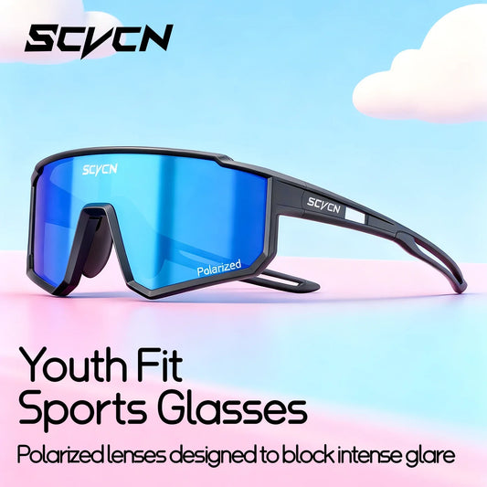 SCVCN Kids Photochromic Sports Sunglasses | Polarized UV400 | Boys & Girls