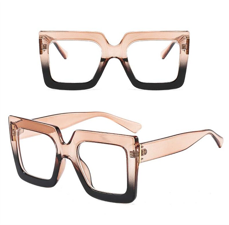 Fashion Square Crystal Diamond Sunglasses for Women 2023 New Luxury Brand Designer Big Frame Unique Gradient Black Sun Glasses