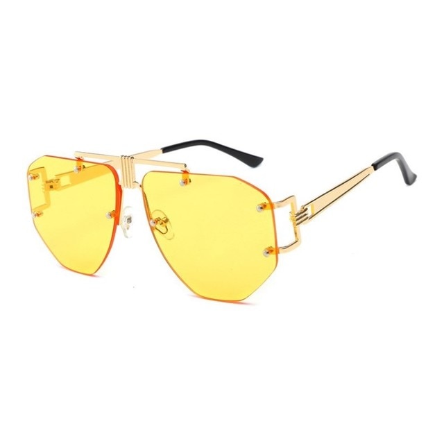 2019 Luxury Designer Women Sunglasses Vintage Rimless Ladies Fashion Sun Glasses New 2019 Summer Shades