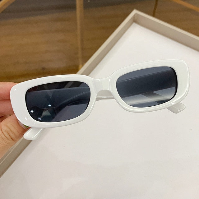 2022 Kids Sunglasses Rectangle Fashion Children Sun Glasses Vintage Square Outdoor Goggles Party Eyewear Cute Style Eyeglasses
