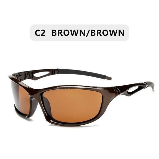 Polarized Square Sports Sunglasses – Men