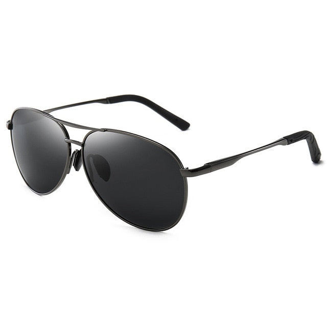 Aviation Metail Frame Polarized Sunglasses Men Color Changing Sun Glasses Pilot Male Day Night Vision Driving