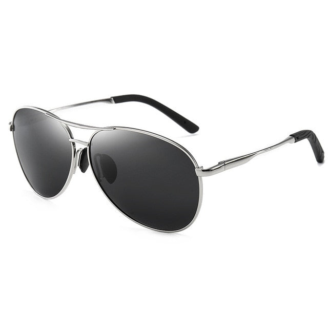 Aviation Metail Frame Polarized Sunglasses Men Color Changing Sun Glasses Pilot Male Day Night Vision Driving