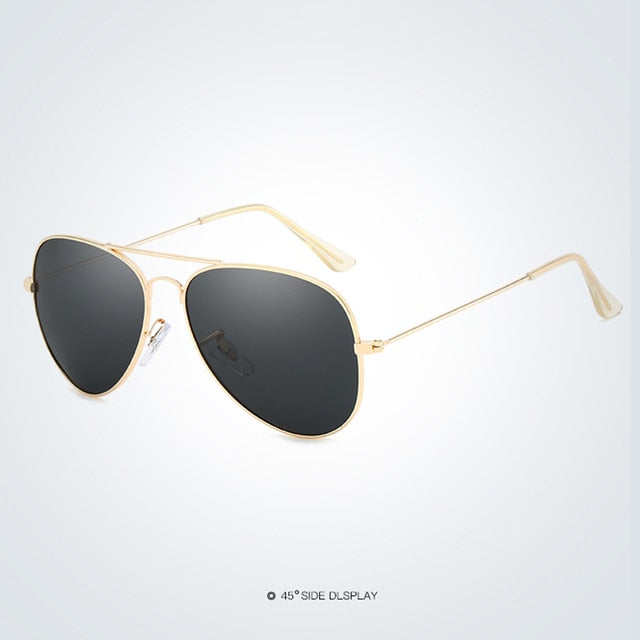 Aviation Metail Frame Quality Alloy Men Sunglasses Polarized Brand Design Pilot Male Women Sun Glasses Driving Vintage Eyewear