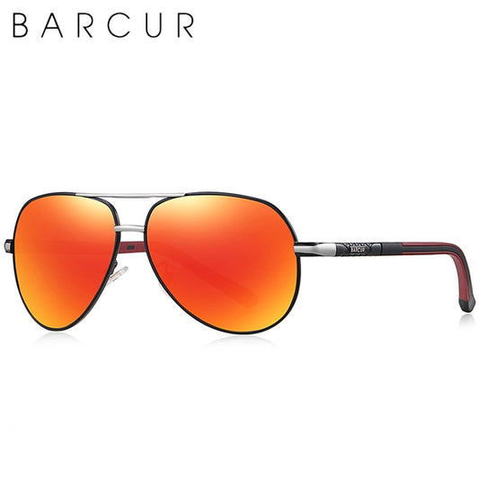BARCUR Men Sunglasses Polarized UV400 Protection Driving Sun Glasses Women Male Oculos De Sol