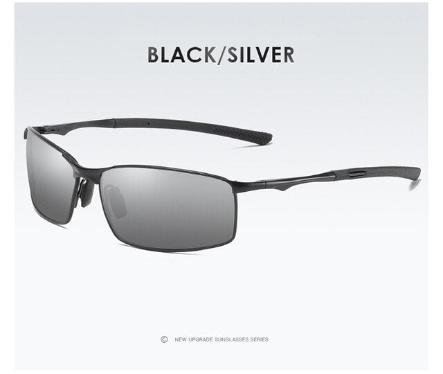 BOOROOT Alloy Frame Polarized Sunglasses Men Women Sunglasses Polarized Fashion Classic Design UV400 Outdoor Driving Sun Glasses