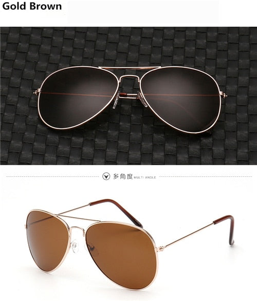Blue pilot clear women luxury brand design eye sun glasses 2018 ladies vintage retro R3025 girls Aviation men sunglasses