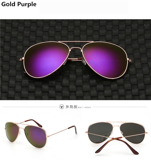 Blue pilot clear women luxury brand design eye sun glasses 2018 ladies vintage retro R3025 girls Aviation men sunglasses