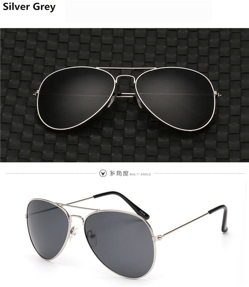 Blue pilot clear women luxury brand design eye sun glasses 2018 ladies vintage retro R3025 girls Aviation men sunglasses