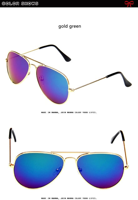 Brand Design Fashion Boys Sunglasses Kids Piolt Style Children Sun Glasses For Girls 100%UV Protection Glasses Oculos Gafas
