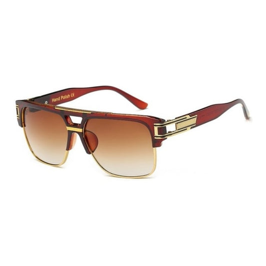 Classic Mirrored Square Sunglasses – Men & Women