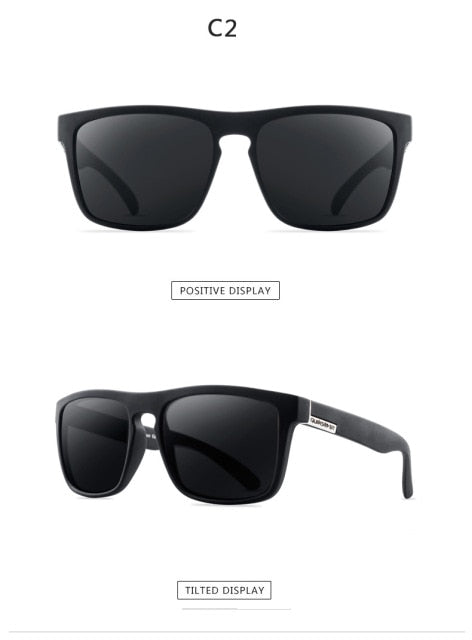 DJXFZLO 2022 New Fashion Guy's Sun Glasses Polarized Sunglasses Men Classic Design Mirror Square Ladies Sun Glasses Women