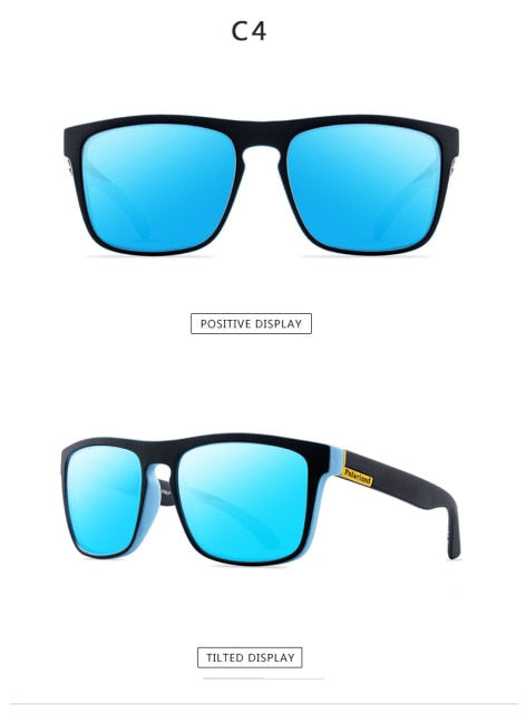 DJXFZLO 2022 New Fashion Guy's Sun Glasses Polarized Sunglasses Men Classic Design Mirror Square Ladies Sun Glasses Women
