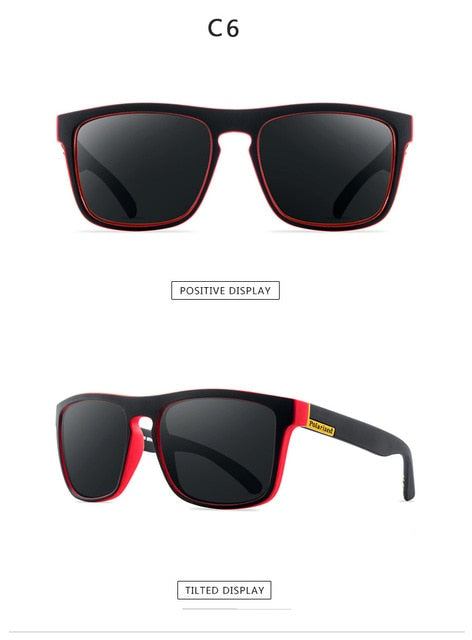 DJXFZLO 2022 New Fashion Guy's Sun Glasses Polarized Sunglasses Men Classic Design Mirror Square Ladies Sun Glasses Women