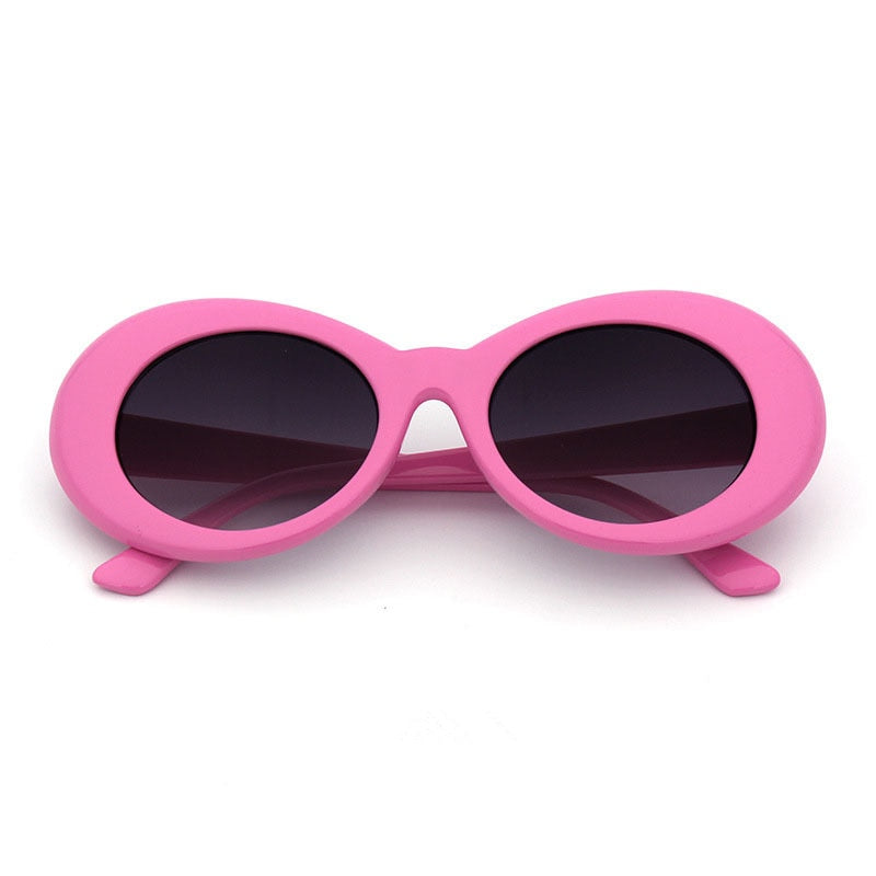 MAYTEN 2021 Goggle Kurt Cobain Glasses Oval Women Sunglasses Ladies Glasses Trendy Vintage Retro Sun Glasses UV400 Gafas De Sol