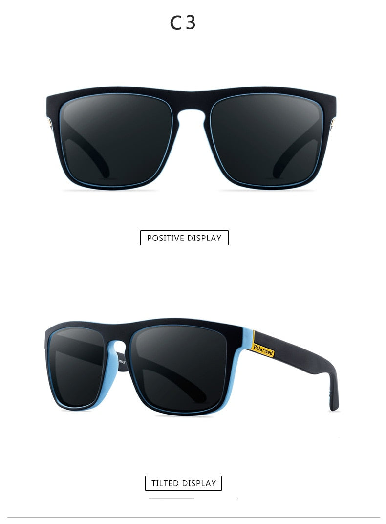 DJXFZLO 2022 New Fashion Guy's Sun Glasses Polarized Sunglasses Men Classic Design Mirror Square Ladies Sun Glasses Women