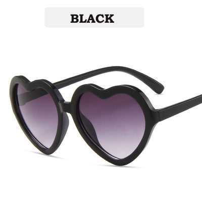 Fashion Brand Heart Kids Sunglasses Children Retro Cute Pink Cartoon Sun Glasses Frame Girls Boys Baby Sunglasses UV400 Eyewear