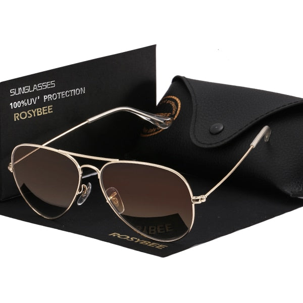 G15 Glass Lens Aviation Sunglasses - 15 Colors