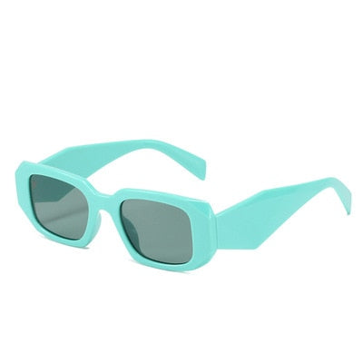 Brand Designer Women Sunglasses 2022 Vintage Ladies Irregular Square Sun Glasses Men Women UV Protection Outdoor Shades Eyewear