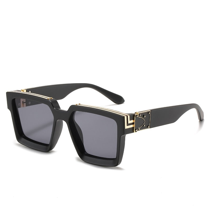 CRIXALIS Fashion Steampunk Sunglasses Women 21 Colors Luxury Brand Square Anti-glare Driving Sun Glasses For Men zonnebril dames