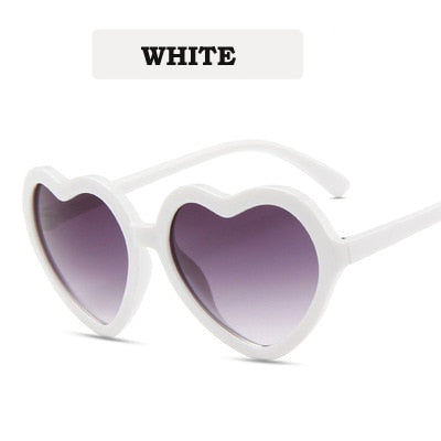 Fashion Brand Heart Kids Sunglasses Children Retro Cute Pink Cartoon Sun Glasses Frame Girls Boys Baby Sunglasses UV400 Eyewear