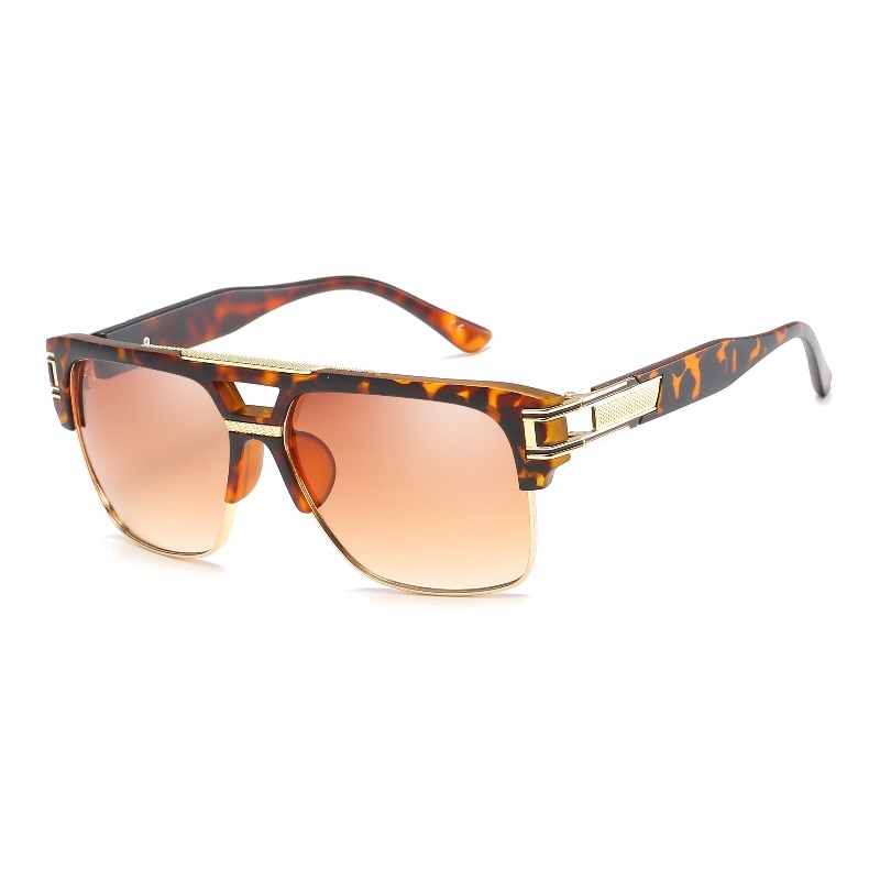 Classic Mirrored Square Sunglasses – Men & Women