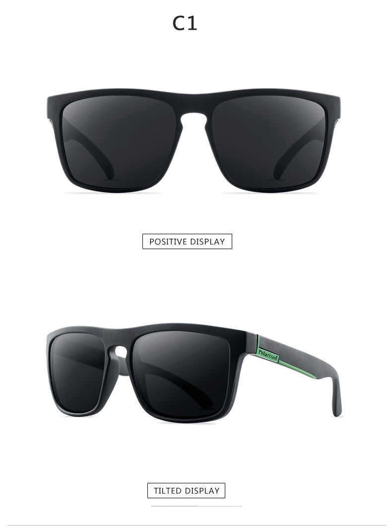 DJXFZLO 2022 New Fashion Guy's Sun Glasses Polarized Sunglasses Men Classic Design Mirror Square Ladies Sun Glasses Women