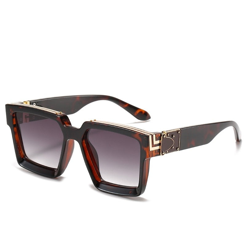 CRIXALIS Fashion Steampunk Sunglasses Women 21 Colors Luxury Brand Square Anti-glare Driving Sun Glasses For Men zonnebril dames