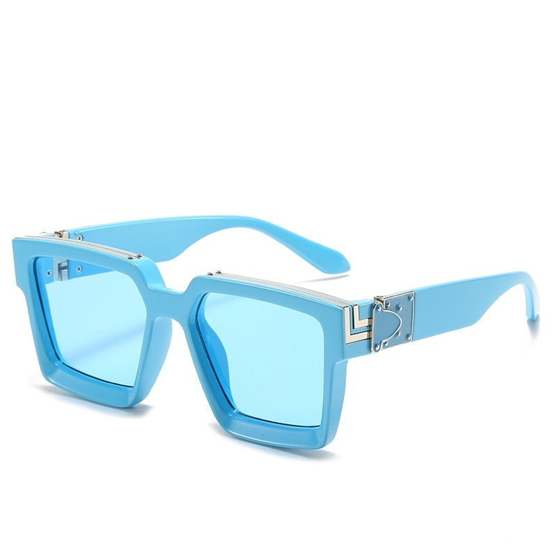 CRIXALIS Fashion Steampunk Sunglasses Women 21 Colors Luxury Brand Square Anti-glare Driving Sun Glasses For Men zonnebril dames