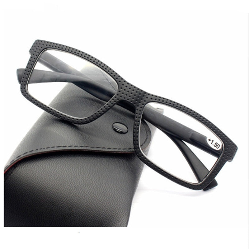 Seemfly Fashion Men Women Reading Glasses Frame Retro Classic Presbyopic Eyeglasses New Ultralight Eyewear Diopter +1.0 To +3.5