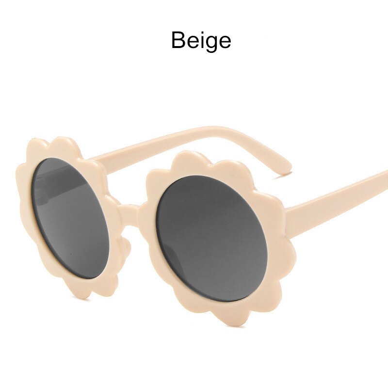 Vintage Kids Sunglasses Child Sun Glasses Round Flower Gafas Baby Children UV400 Sport Sunglasses Girls Boys Oculos De Sol