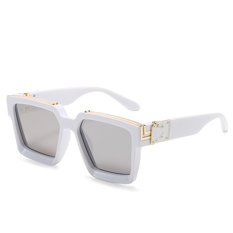 CRIXALIS Fashion Steampunk Sunglasses Women 21 Colors Luxury Brand Square Anti-glare Driving Sun Glasses For Men zonnebril dames