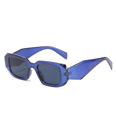 Brand Designer Women Sunglasses 2022 Vintage Ladies Irregular Square Sun Glasses Men Women UV Protection Outdoor Shades Eyewear