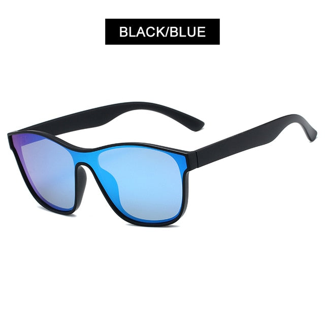 HOOBAN 2022 New Square Polarized Sunglasses Men Women Fashion Square Male Sun Glasses Brand Design One-piece Lens Eyewear UV400