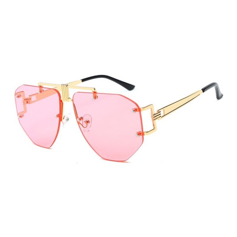 2019 Luxury Designer Women Sunglasses Vintage Rimless Ladies Fashion Sun Glasses New 2019 Summer Shades