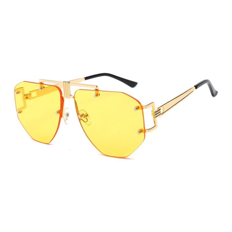 2019 Luxury Designer Women Sunglasses Vintage Rimless Ladies Fashion Sun Glasses New 2019 Summer Shades
