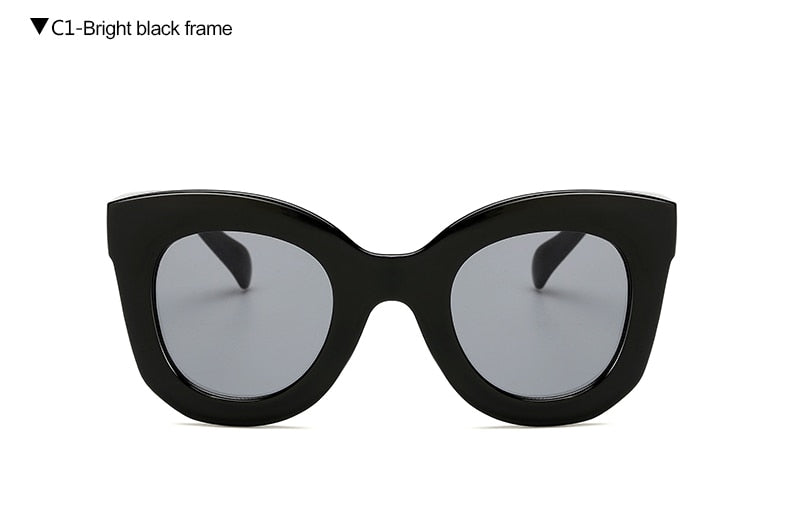LongKeeper Cat Eye Vintage Sunglasses Women 2020 Fashion Leopard Sun Glasses Sexy Ladies Eyewears UV400 Goggles Oval Glasses