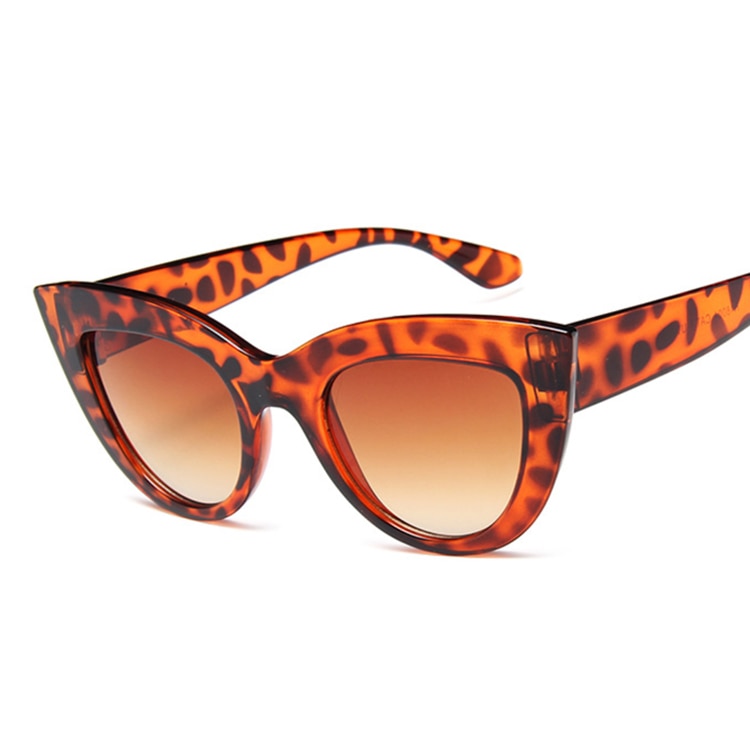 Cat Eye Fashion Sunglasses Woman Vintage Luxury Brand Designer Black Glasses Sun Glasses For female UV400 Eyewear Shades