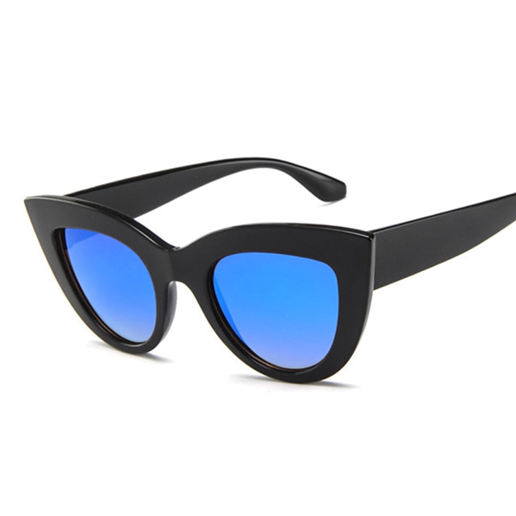 Cat Eye Fashion Sunglasses Woman Vintage Luxury Brand Designer Black Glasses Sun Glasses For female UV400 Eyewear Shades