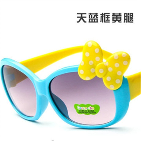New fashion Kids Sunglasses children Princess cute baby Hello- glasses Wholesale High quality boys gilrs suanglassSummer style