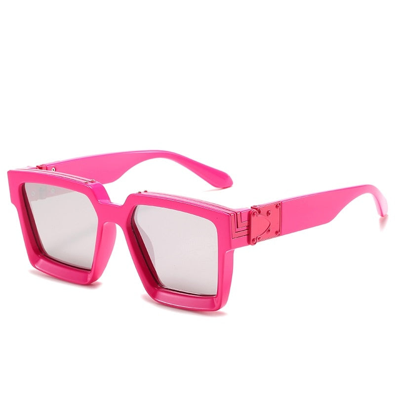 CRIXALIS Fashion Steampunk Sunglasses Women 21 Colors Luxury Brand Square Anti-glare Driving Sun Glasses For Men zonnebril dames