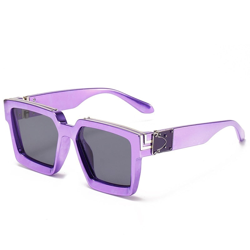 CRIXALIS Fashion Steampunk Sunglasses Women 21 Colors Luxury Brand Square Anti-glare Driving Sun Glasses For Men zonnebril dames