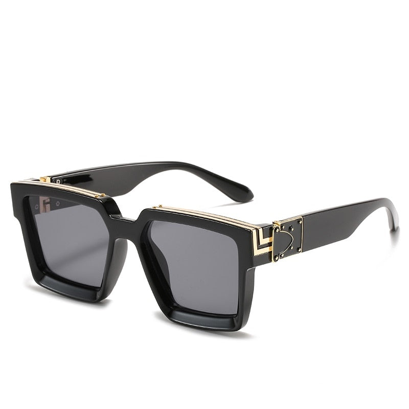 CRIXALIS Fashion Steampunk Sunglasses Women 21 Colors Luxury Brand Square Anti-glare Driving Sun Glasses For Men zonnebril dames