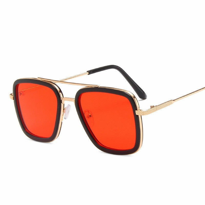 MYT_0285 Iron Man Glasses Tony Stark Sunglasses Children Sunglasses Fashion Baby Glasses Boys And Girls Kids Sunglasses Shades
