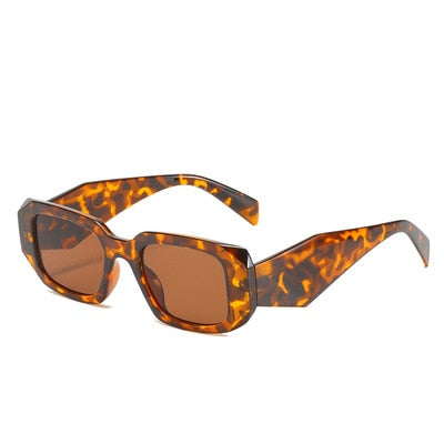 Brand Designer Women Sunglasses 2022 Vintage Ladies Irregular Square Sun Glasses Men Women UV Protection Outdoor Shades Eyewear