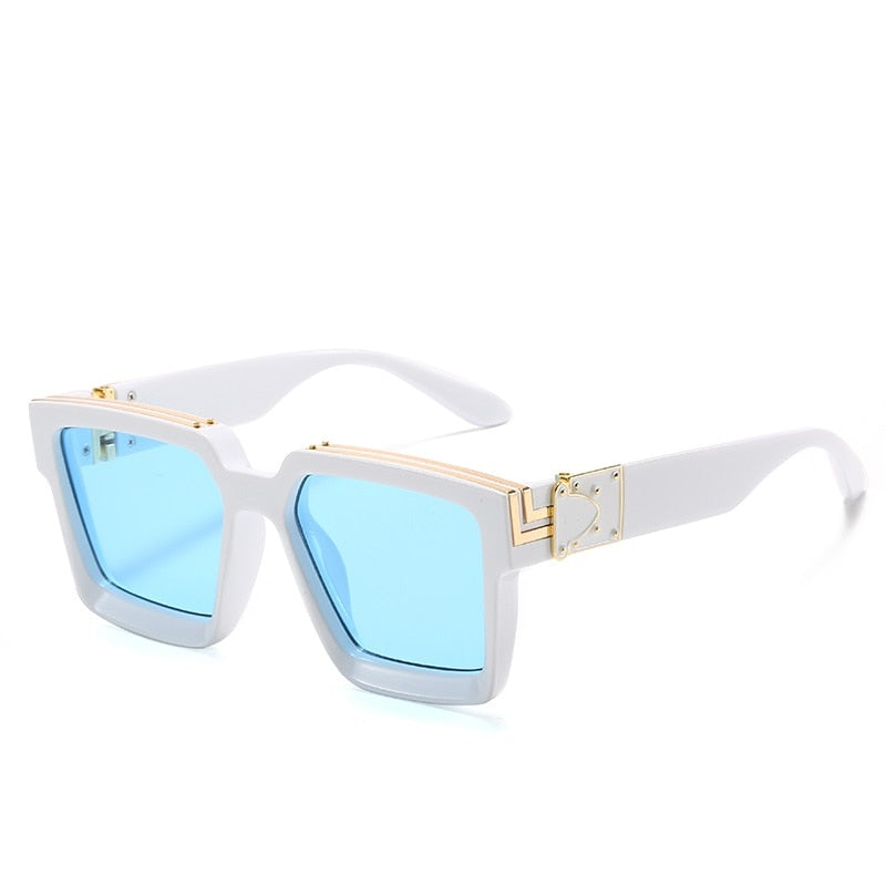 CRIXALIS Fashion Steampunk Sunglasses Women 21 Colors Luxury Brand Square Anti-glare Driving Sun Glasses For Men zonnebril dames